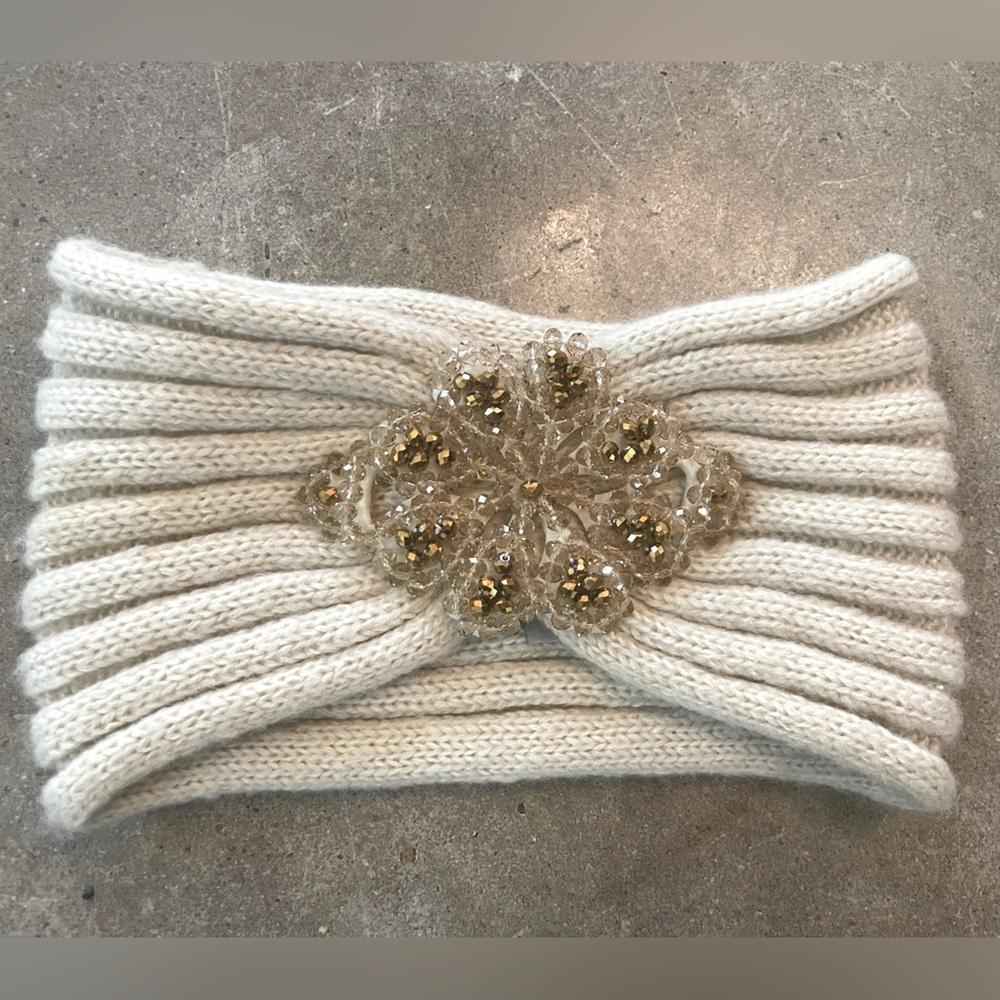 GUC CC Exclusives Rhinestone winter headband
